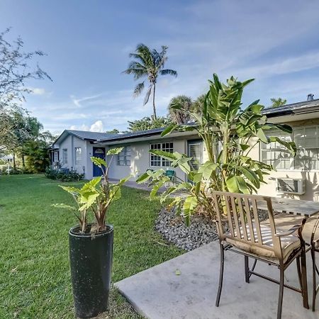 Waterfront Apartment Private Patio Pool Fort Lauderdale Exterior foto